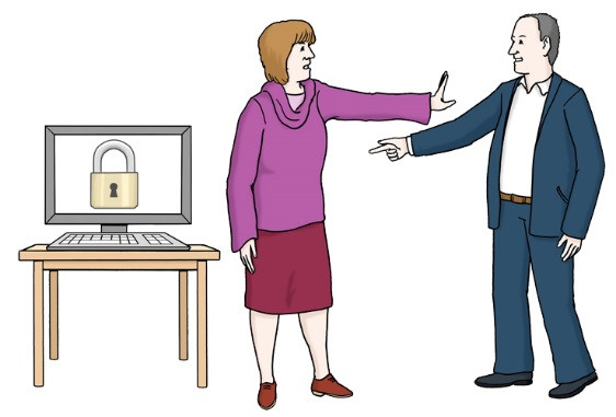 Illustration zum Datenschutz