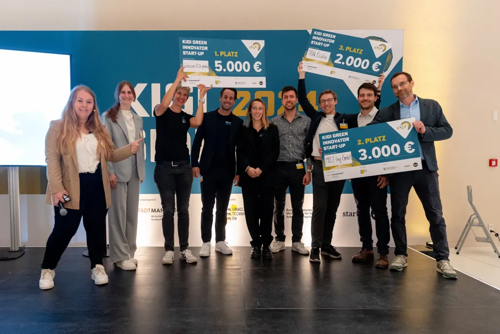 Gewinnerfoto des Kick-Start Green Innovations