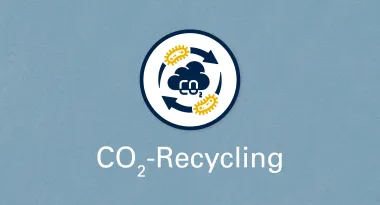 Symbolbild CO2 Recycling